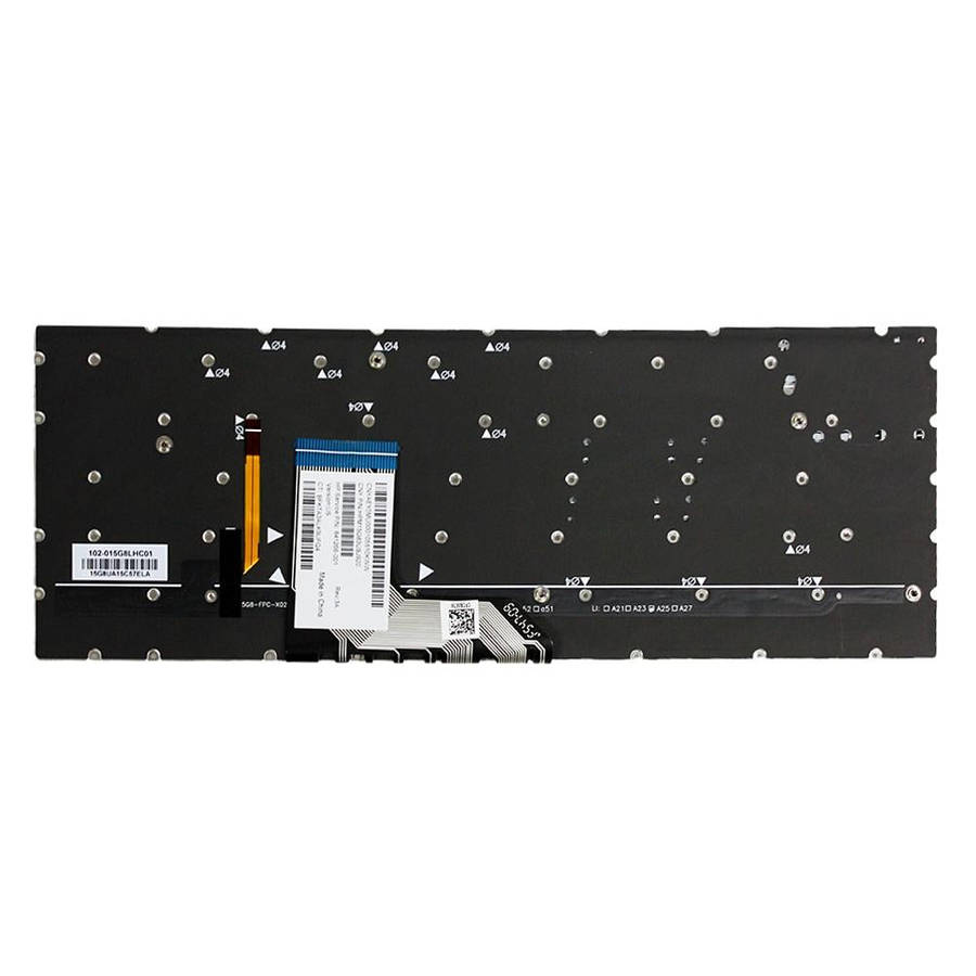 For HP Spectre 15-AP US Version Laptop Backlight Keyboard(Silver)