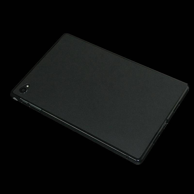 For Blackview Tab 15 / Tab 15 Pro Black Lightweight Matte Tablet Protective Cover Anti-Drop Silic...