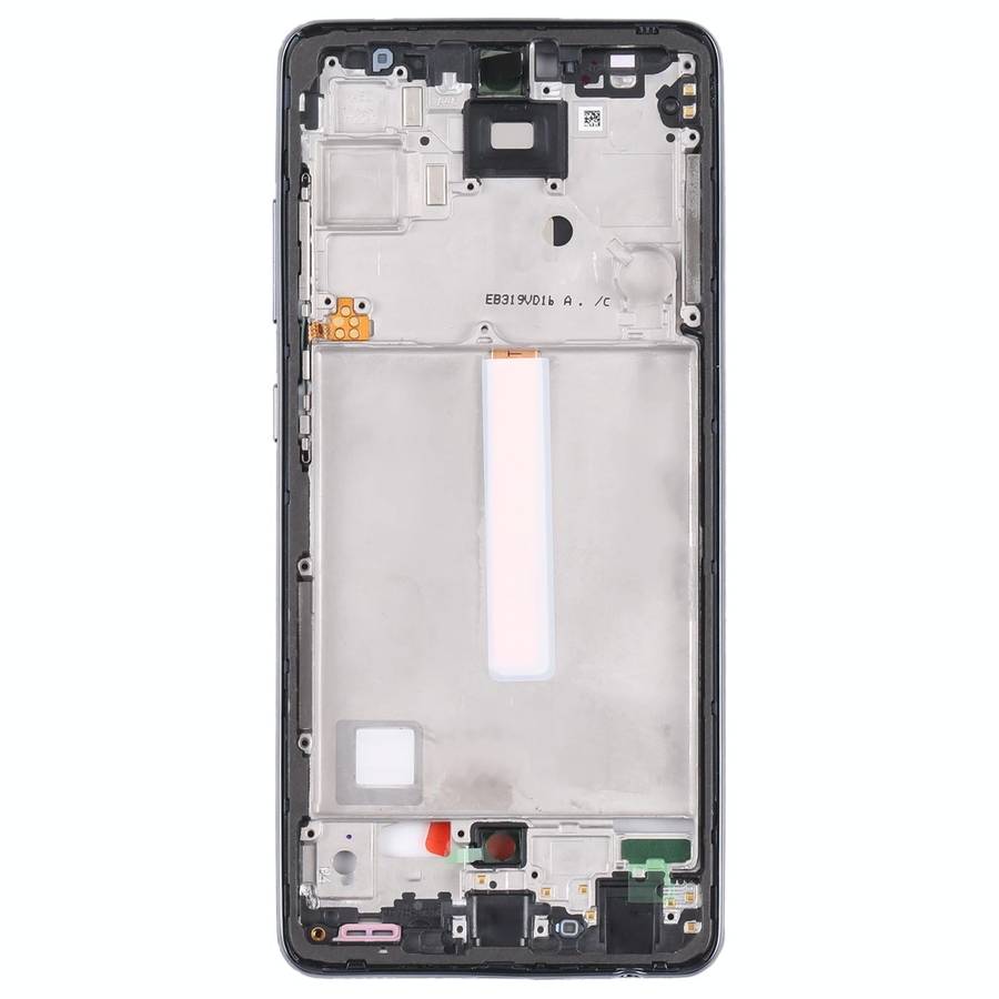 For Samsung Galaxy A52 5G SM-A526B Middle Frame Bezel Plate (Black)