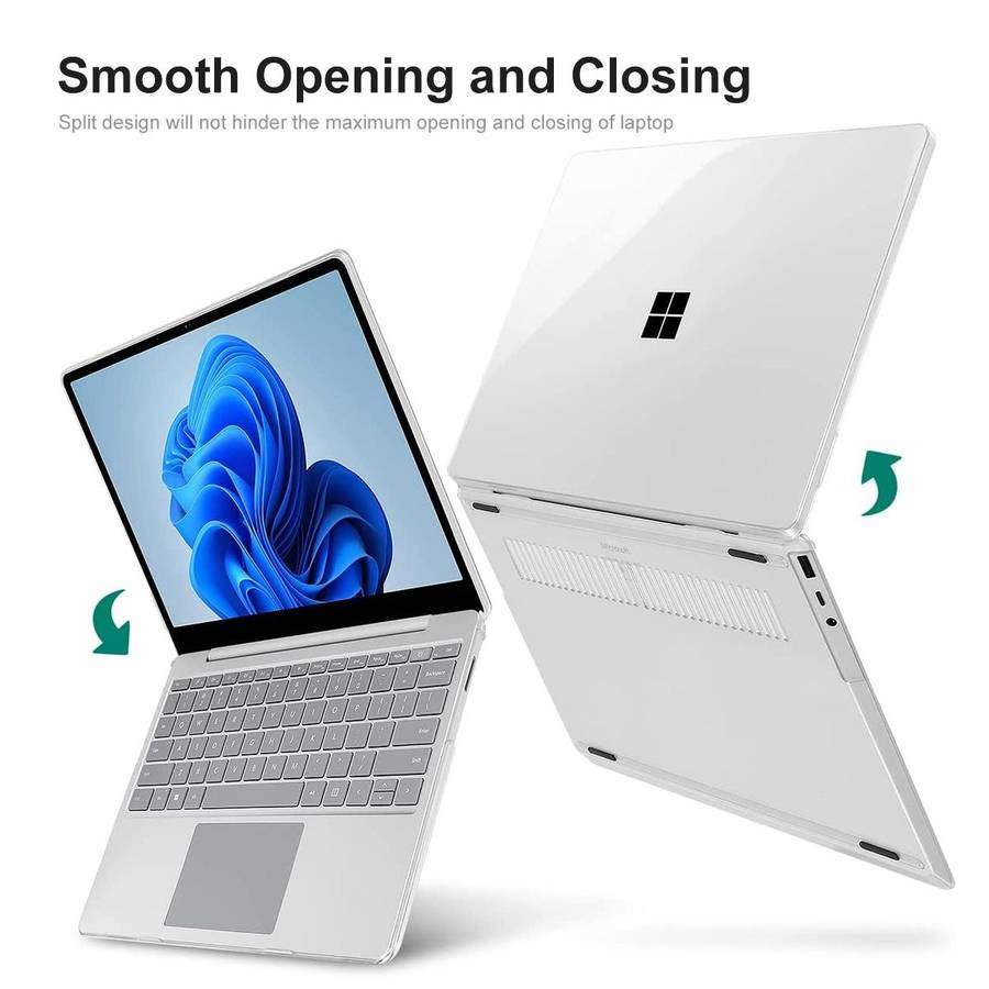 For Microsoft Surface Laptop 3/4/5 13.5 Steel 1868/1951 ENKAY Hat-Prince Shockproof Crystal Hard ...