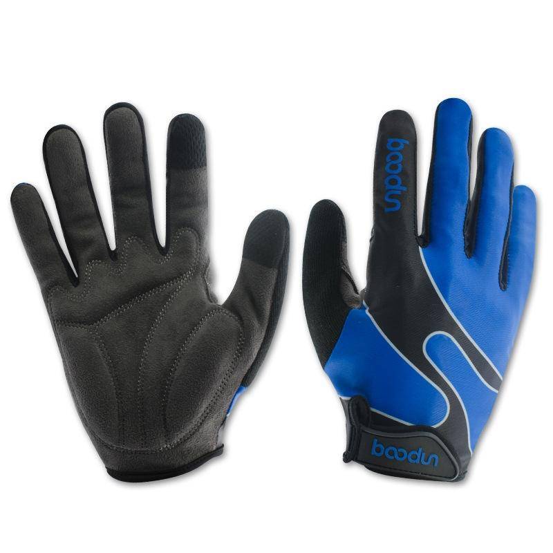 Boodun Bicycle Gloves Long Finger Cycling Glove Sports Outdoor Elastic Touch Screen Gloves, Size:...