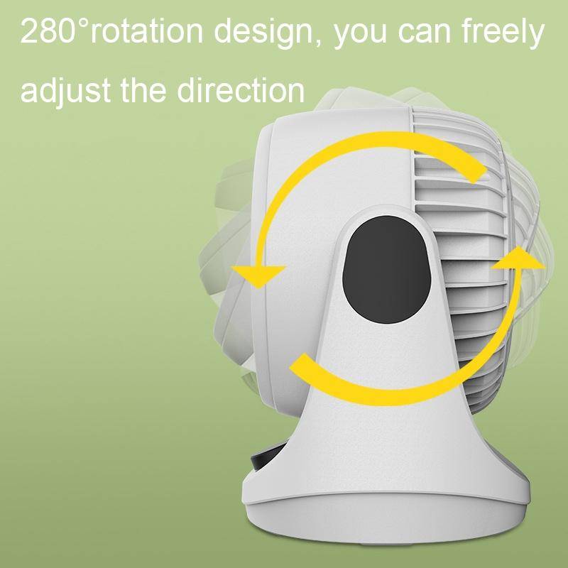 Air Circulation Large Wind Turbine Electric Fan Household Energy Saving Desktop Fan, Style: USB M...