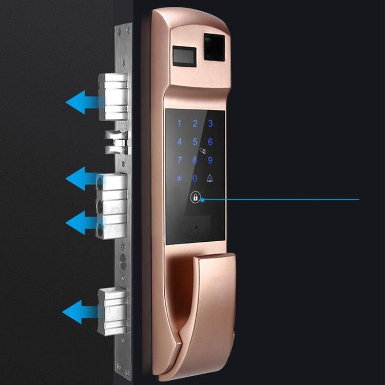 Fully Automatic Fingerprint Password Lock Intelligent Anti-theft Home Electronic Credit Card Auto...