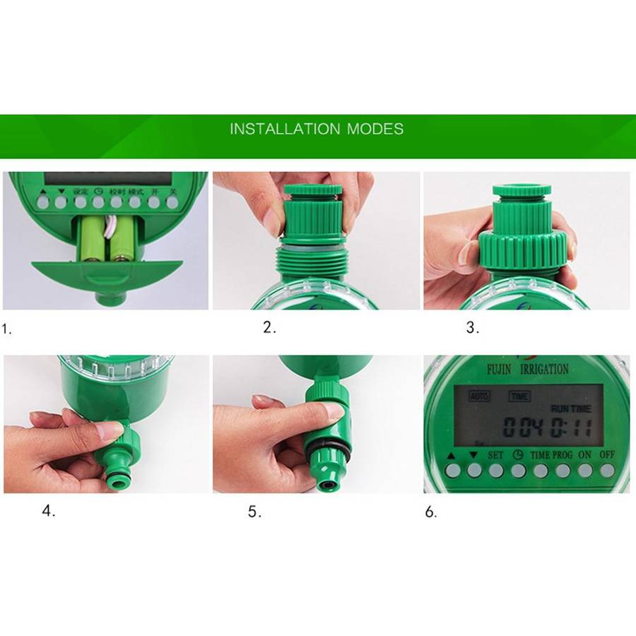 Automatic Watering Controller Timer Garden Water Timer Sprinkler Irrigation Controller Irrigation...