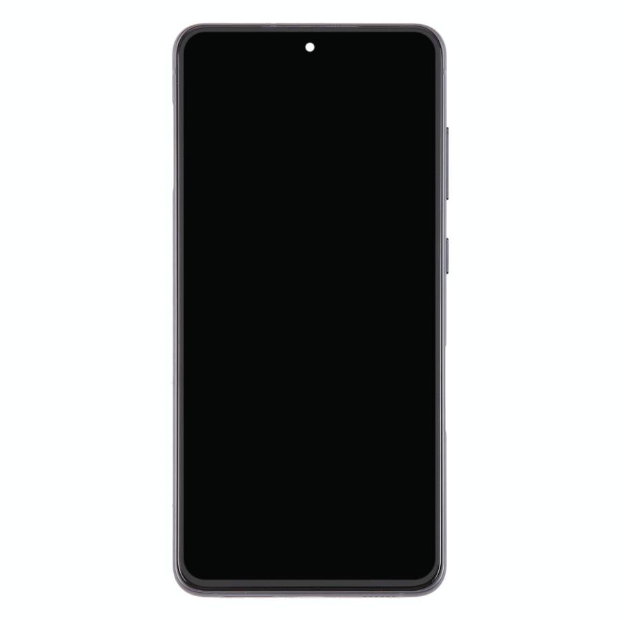 For Samsung Galaxy S21 FE 5G SM-G990B Original LCD Screen Digitizer Full Assembly with Frame (Black)