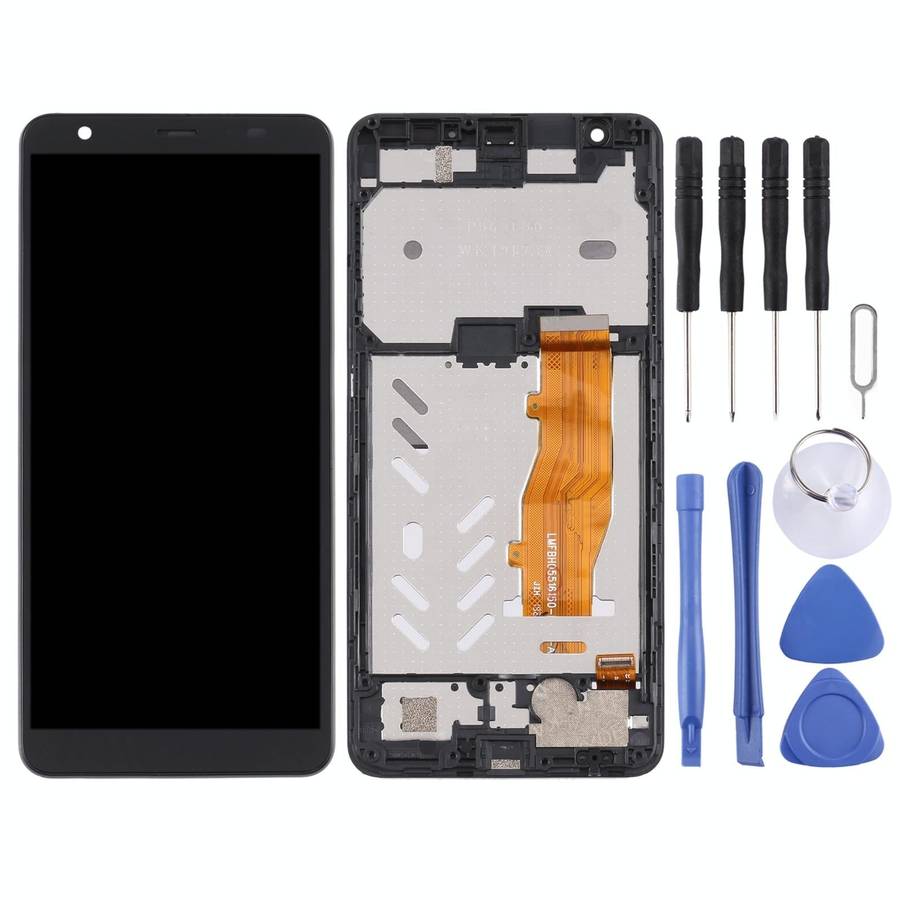 OEM LCD Screen For ZTE Blade A5 2019 Digitizer Full Assembly with FrameBlack)