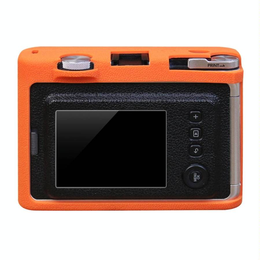 Soft Silicone Protective Case for FUJIFILM instax mini Evo (Orange)
