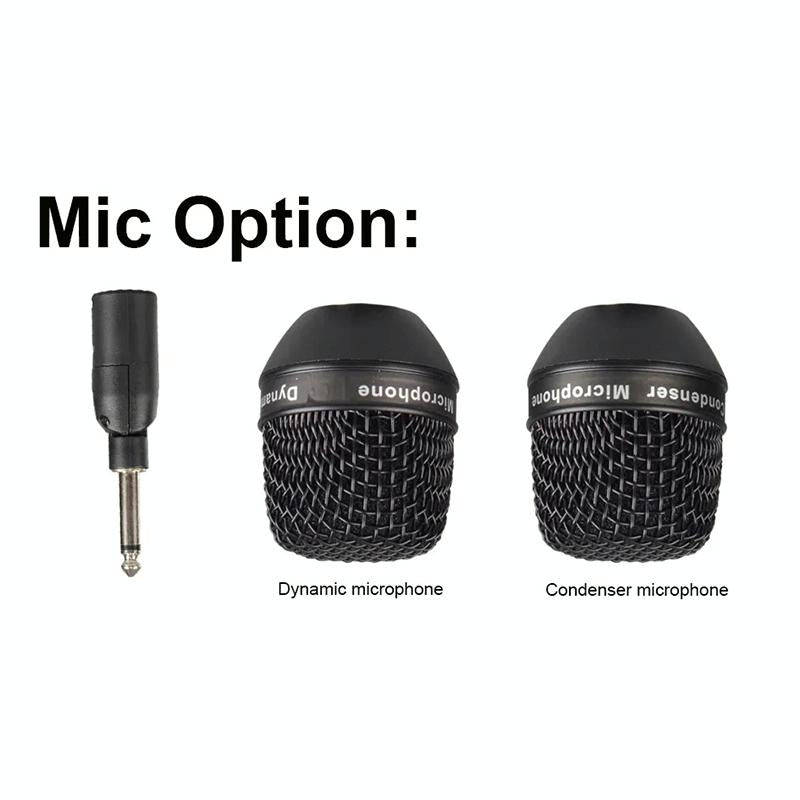 XTUGA U-95 Wireless XLR Transmitter and Receiver UHF Wireless Guitar Transmitter Receiver With Co...