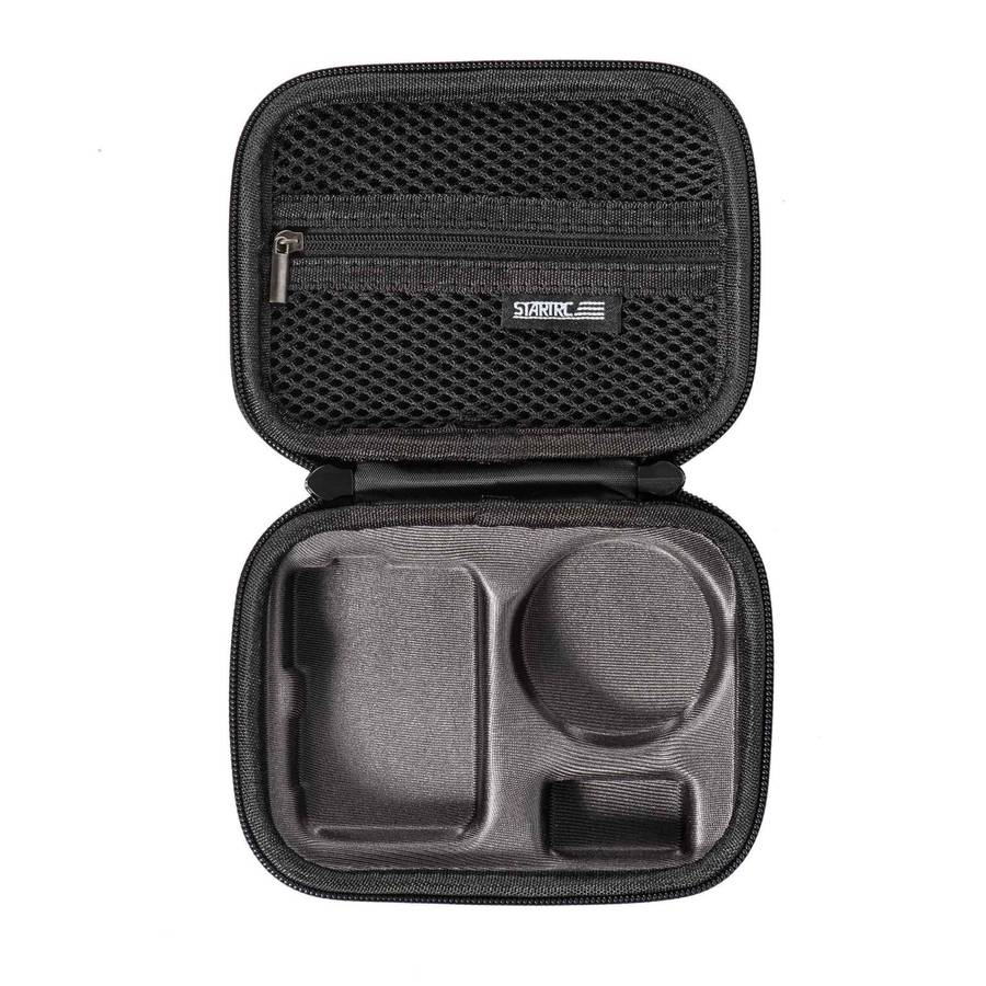 For DJI Osmo Action 4 STARTRC Portable PU Storage Box Case Standard Kit(Black)