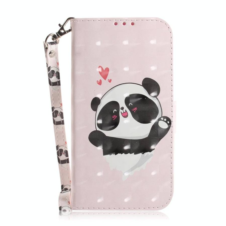 For Galaxy Note 10 Lite / A81 3D Painting Horizontal Flip Leather Case with Holder & Card Slot & ...