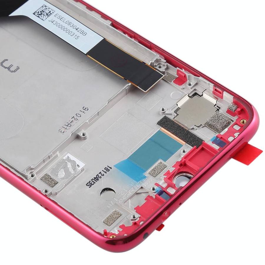 TFT LCD Screen for Xiaomi Redmi Note 7 / Redmi Note 7 Pro Digitizer Full Assembly with Frame(Red)