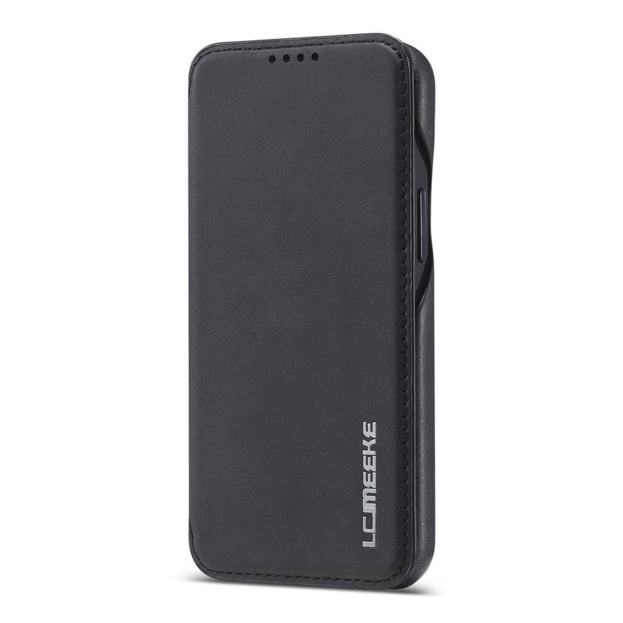 For iPhone 12 mini LC.IMEEKE Hon Ancient Series Horizontal Flip Leather Case with Holder & Card S...