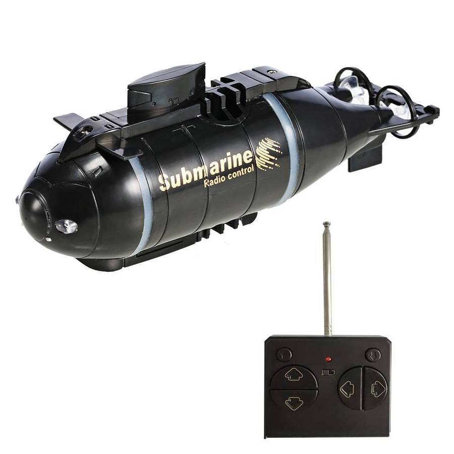 Children 2.4G Electric Six-Way Mini Submarine Model Boy Playing In Water Remote Control Boat Nucl...