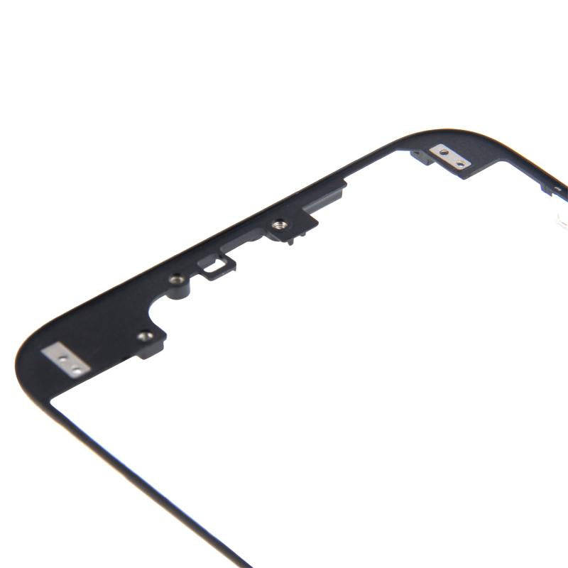 Front LCD Screen Bezel Frame for iPhone 6 Plus(Black)