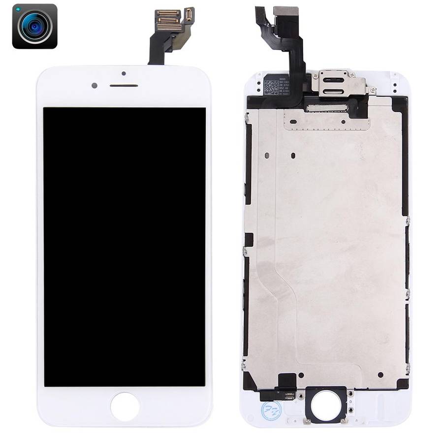 10 PCS TFT LCD Screen for iPhone 6 with Digitizer Full Assembly (White)