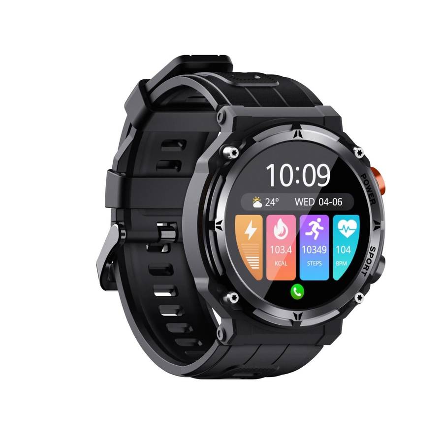 C21pro 1.39 inch Color Screen Smart Watch,Support Heart Rate / Blood Pressure / Blood Oxygen Moni...