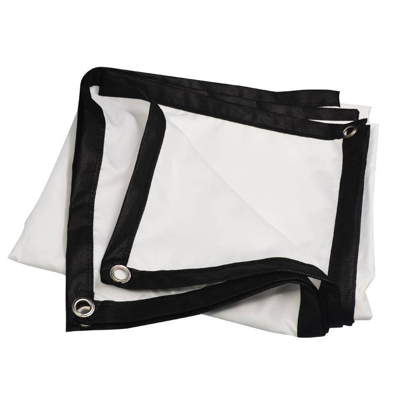 Simple Folding High Density Polyester Projector Film Curtain, Size:120 inch (16:9) Projection Are...