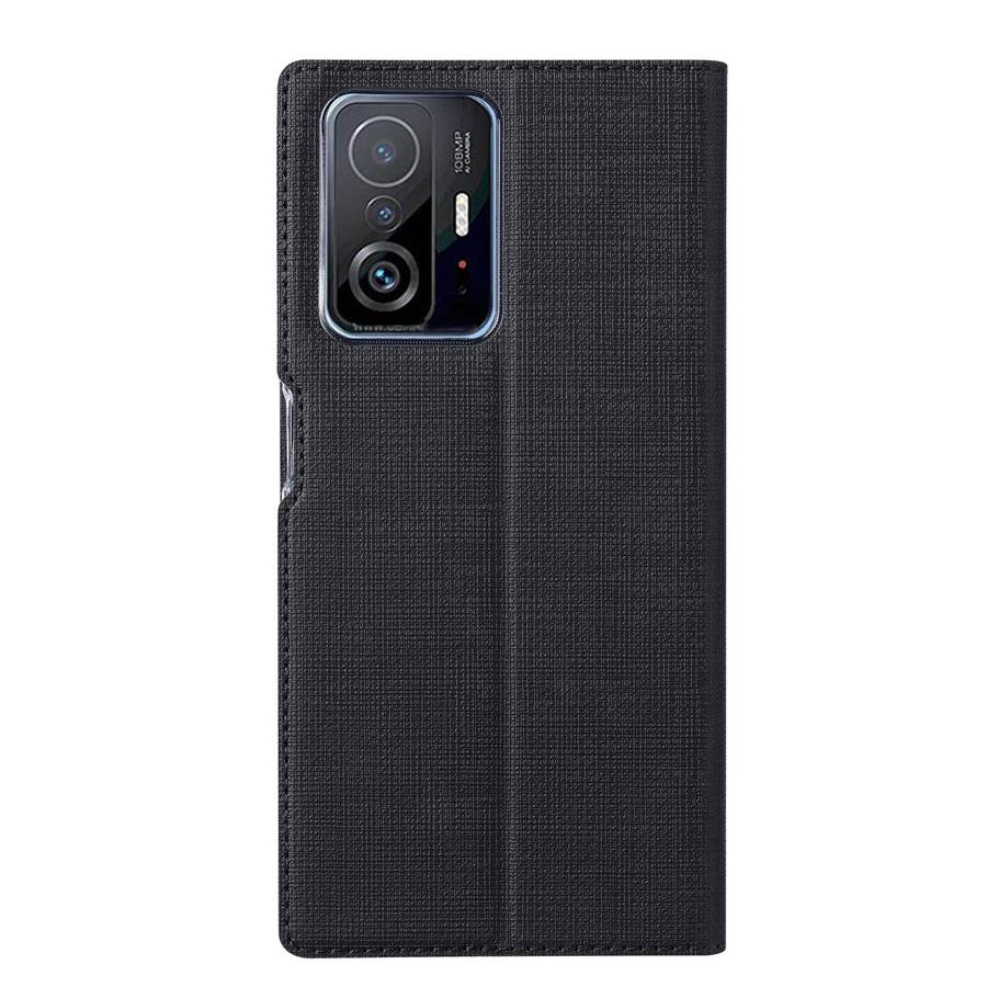 For Xiaomi Mi 11T / 11T Pro ViLi DMX Series Shockproof Magnetic Flip Leather Case(Black)