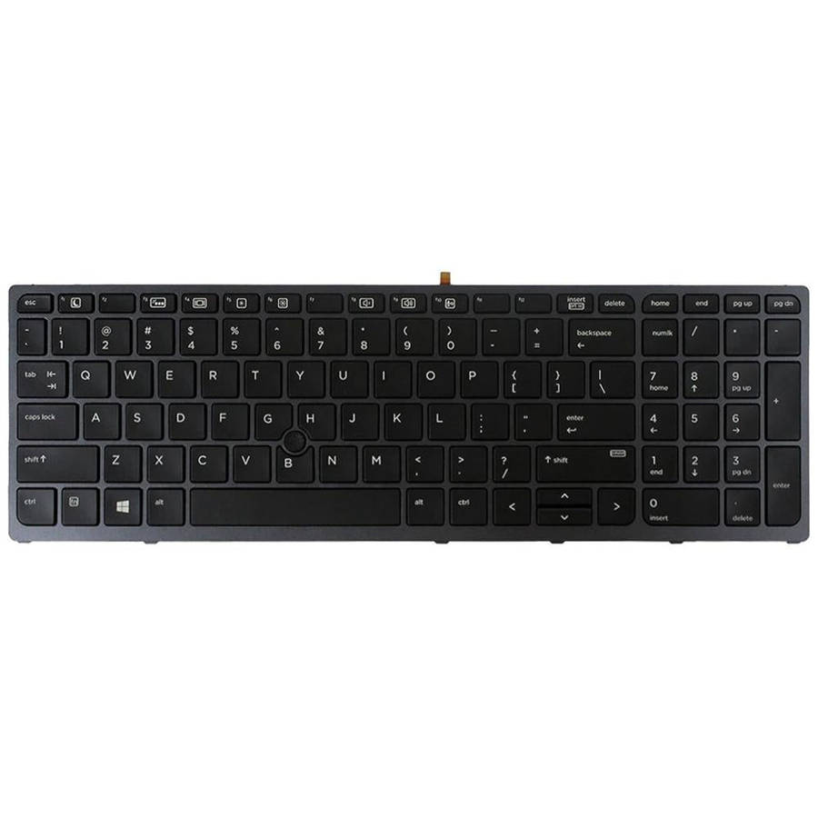 For HP Probook 470 G3 US Version Laptop Backlight Keyboard