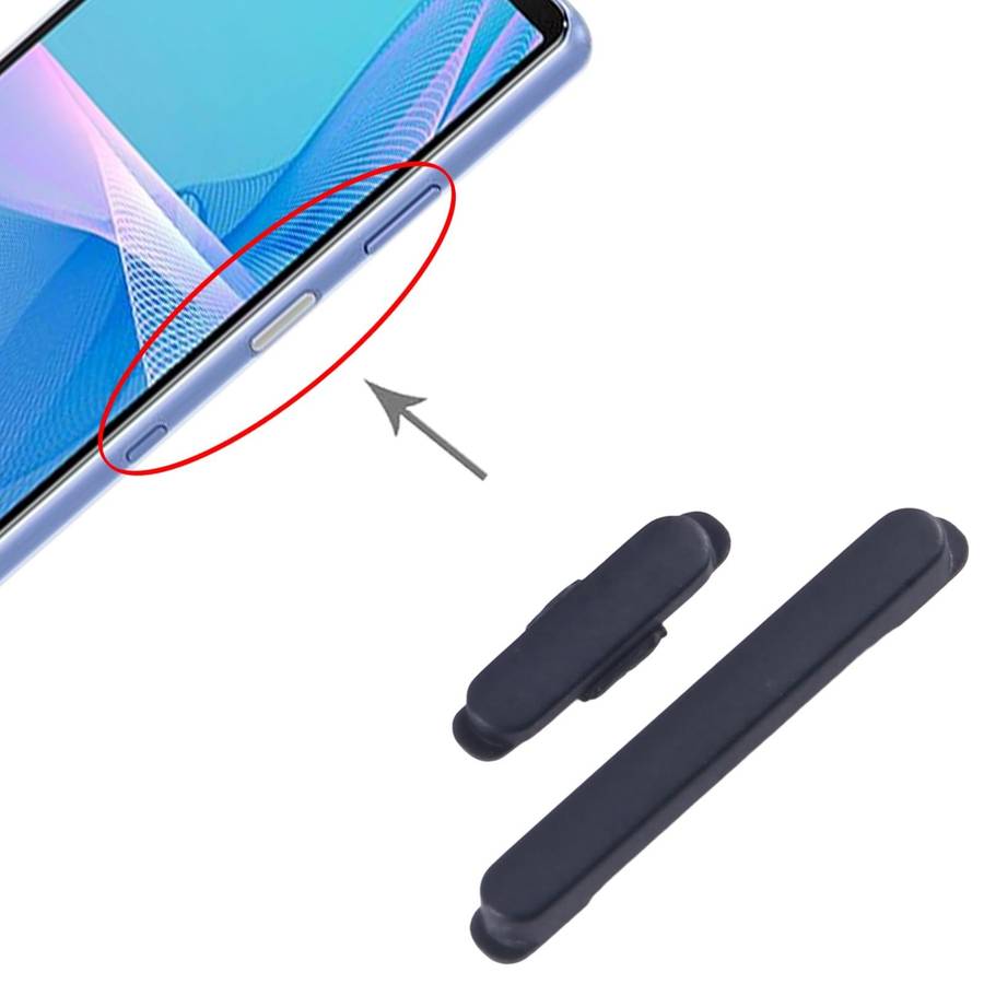 For Sony Xperia 10 IV Original Power Button and Volume Control Button (Black)