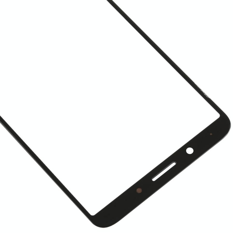 For OPPO A79 Front Screen Outer Glass Lens (Black)