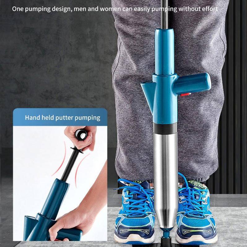 Toilet Pipe Dredger Toilet Sewer Floor Drain Clogged Household High Pressure Pneumatic Tool(White)