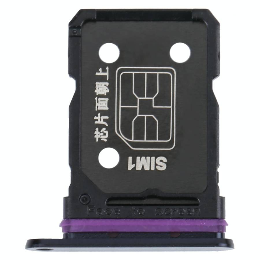 For OPPO Reno8 Pro+ / Reno8 Pro 5G / Reno8 Pro China SIM Card Tray + SIM Card Tray (Black)