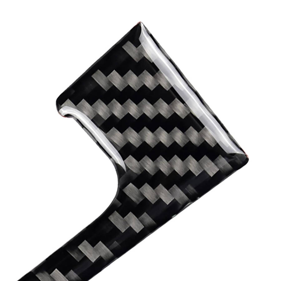 Car Carbon Fiber Gear Position Panel Frame Decorative Sticker for Volkswagen Golf 7 2013-2017, wi...