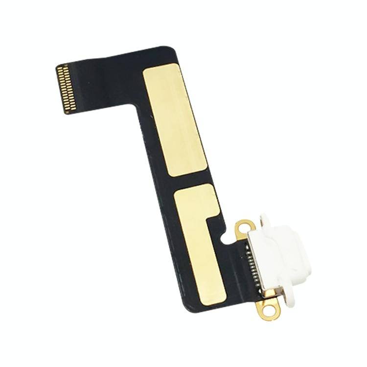Tail Connector Charger Flex Cable for iPad mini 1 / 2 / 3(White)