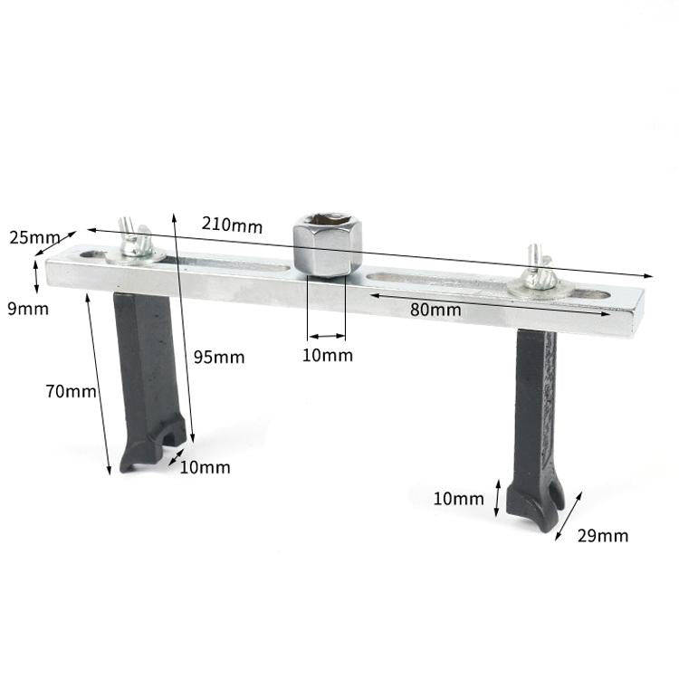Adjustable Universal Fuel Tank Cap Removal Tool, Style: Corner Type