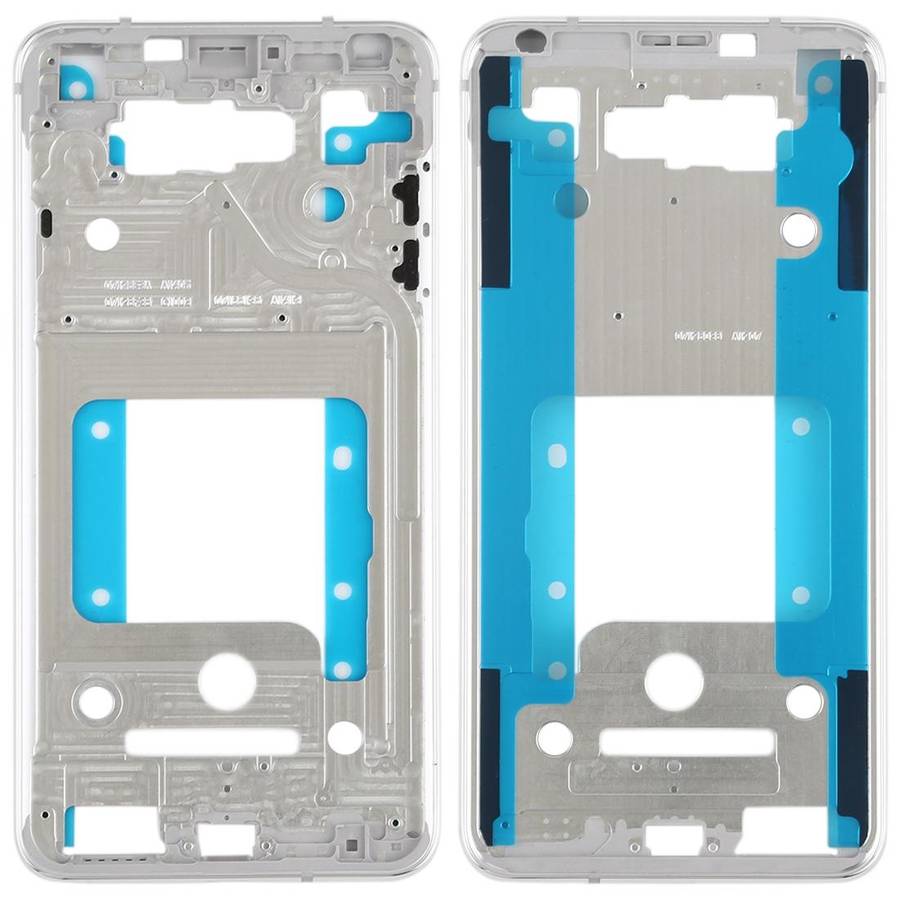 Front Housing LCD Frame Bezel Plate for LG V30 / VS996 / LS998U / H933 / LS998U / H930 (Silver)