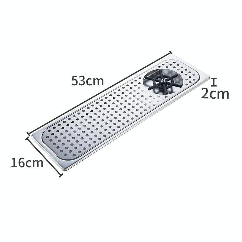 Automatic High Pressure Embedded Stainless Steel Bar Cup Washer Economy Type B
