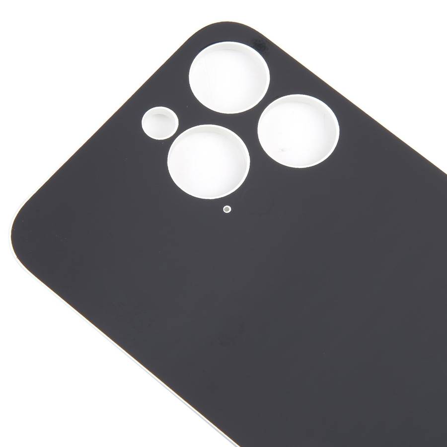 For iPhone 15 Pro Max Glass Battery Back Cover(White)