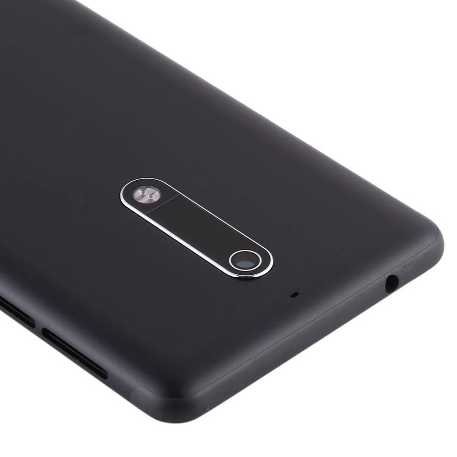 Battery Back Cover with Power & Volume Button Flex Cable & Camera Lens Cover for Nokia 5 TA-1024 ...