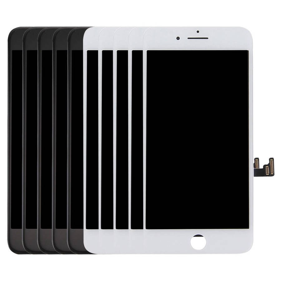 5 PCS Black + 5 PCS White TFT LCD Screen for iPhone 7 Plus with Digitizer Full Assembly
