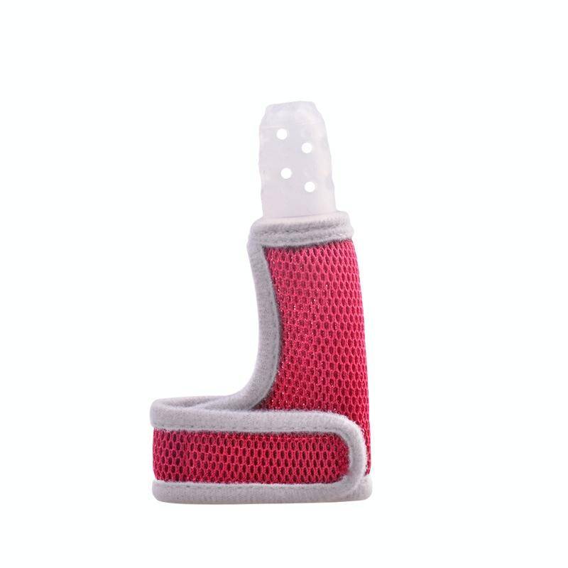 ZT001 Baby Silicone Molar Finger Cots Children Anti-Bite Hand Breathable Thumb Cots Teether Mater...