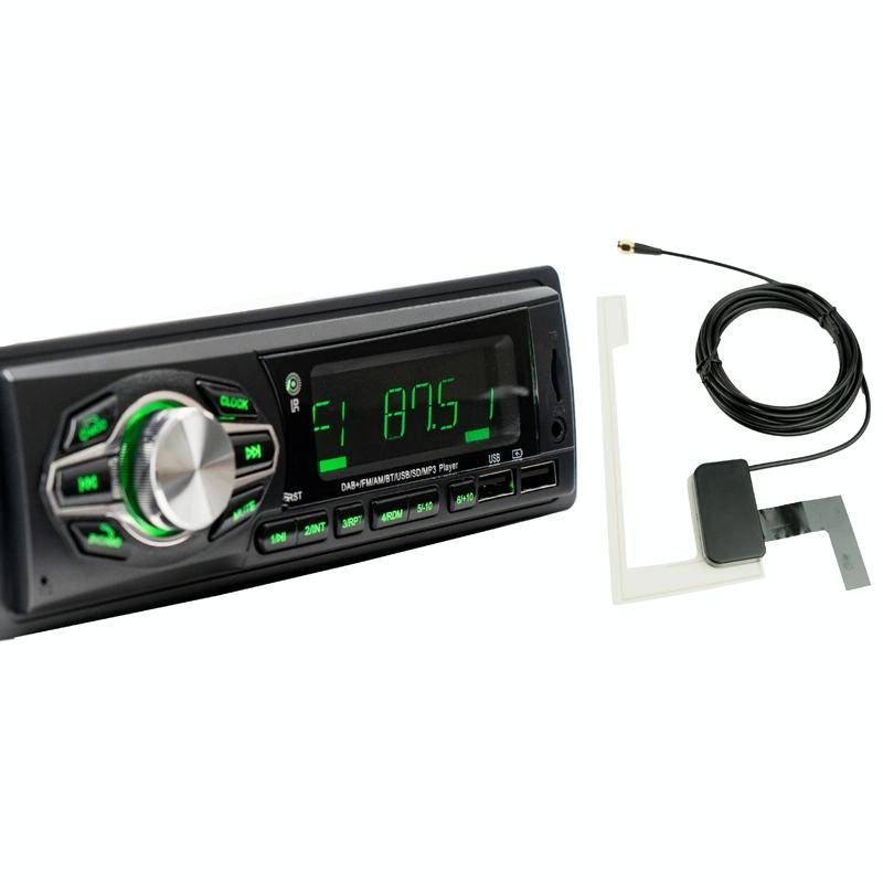 Car Bluetooth DAB+ Player Single Ingot MP3 Digital Broadcast Player