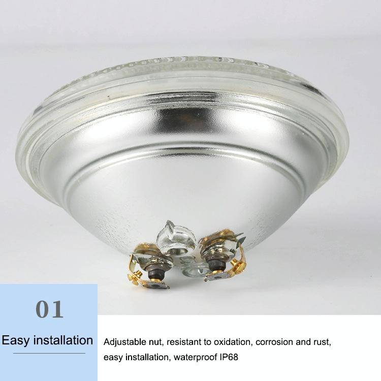 9W LED Recessed Swimming Pool Light Underwater Light Source(Colorful Light)
