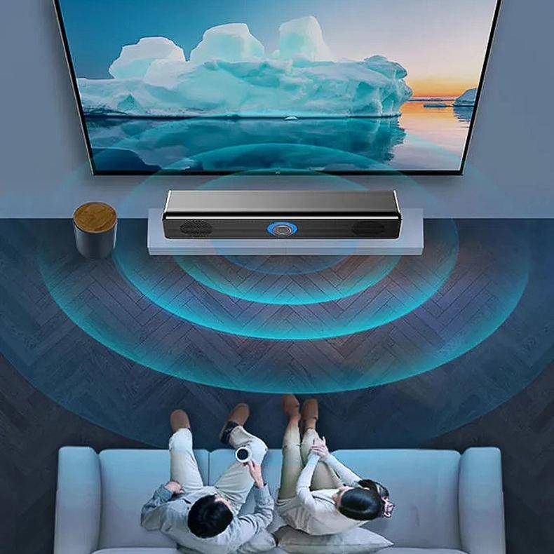 LeerFel Long Computer Wired Speaker Heavy Wellness Computer Multimedia Audio, Specification: 350T...