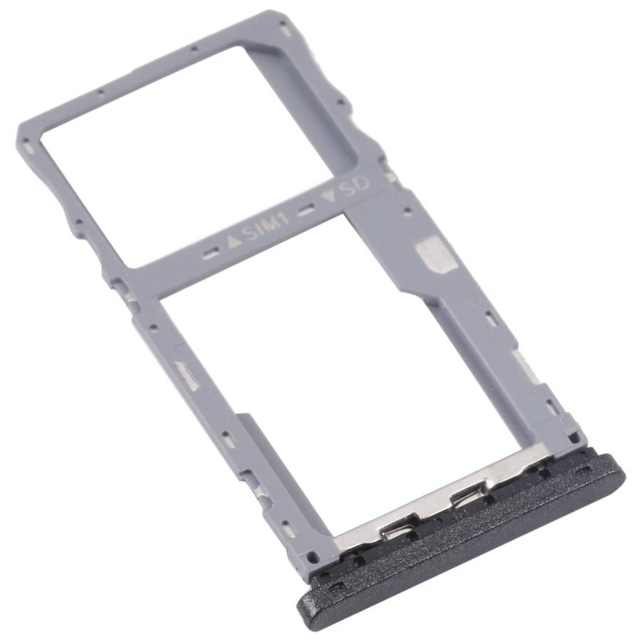 For Alcatel 1V 2020 5007 5007Z 5007W 5007U SIM Card Tray + Micro SD Card Tray (Grey)