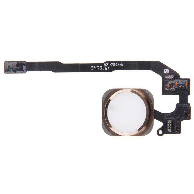 Home Button Flex Cable for iPhone 5S, Not Supporting Fingerprint Identification(Gold)