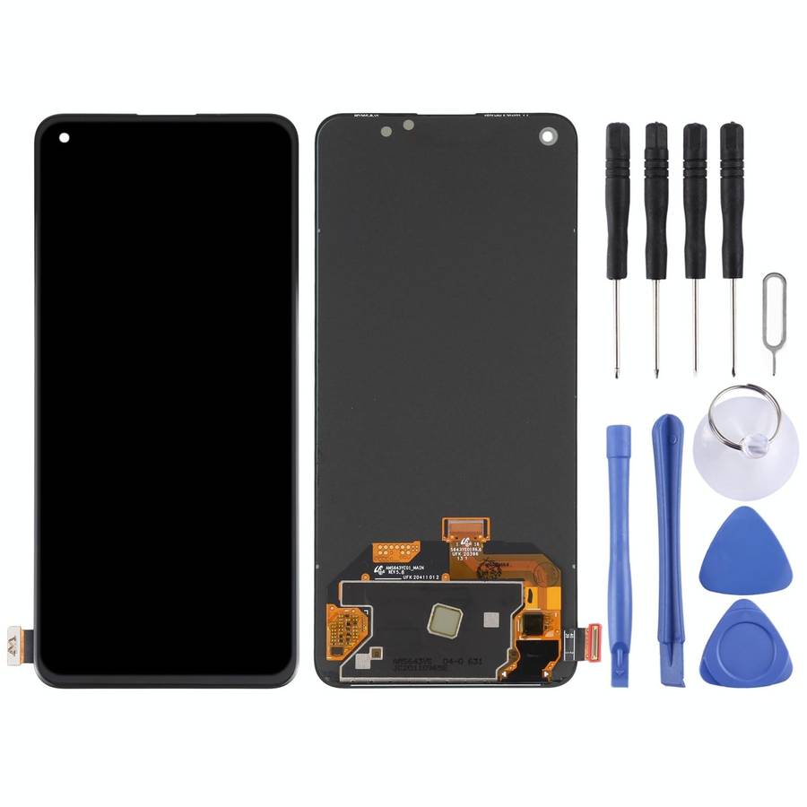 Original Super AMOLED Material LCD Screen and Digitizer Full Assembly for OPPO Realme GT 5G / Rea...