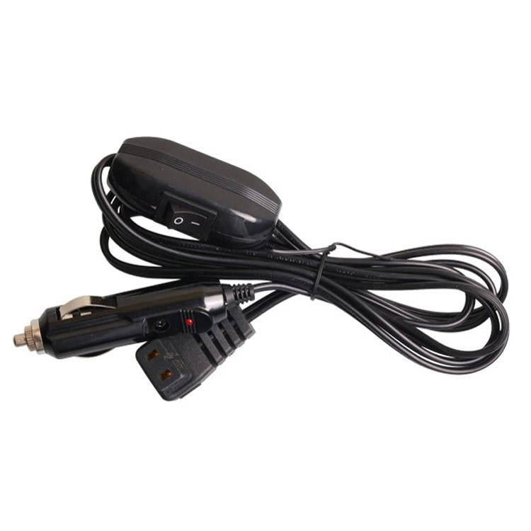 Car Compressor Refrigerator Line 12/24V Semiconductor Refrigerator Power Cord Cigarette Lighter L...