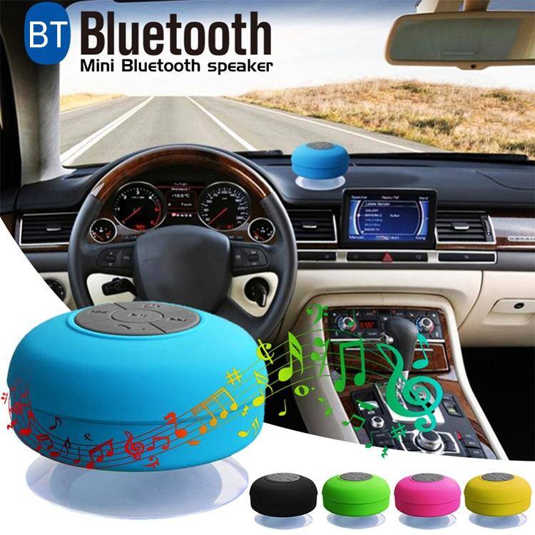 Mini Portable Subwoofer Shower Wireless Waterproof Bluetooth Speaker Handsfree Receive Call Music...