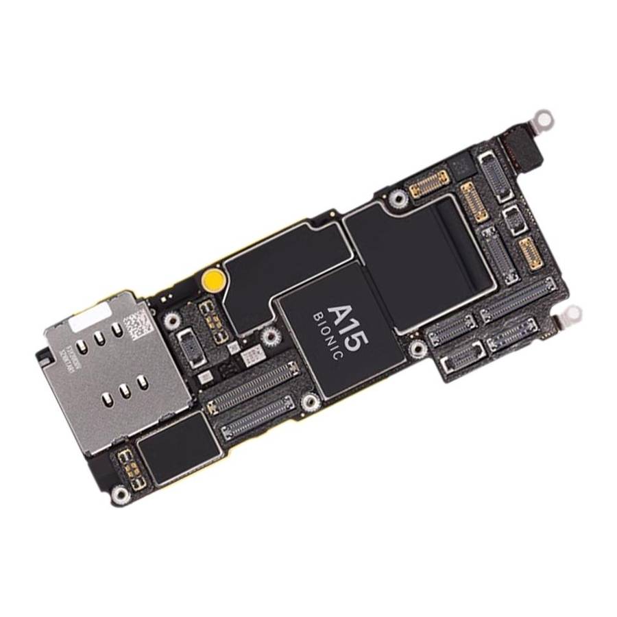 For iPhone 13 Pro 256GB Original Unlocked Mainboard Single SIM E-SIM US Version with Face ID