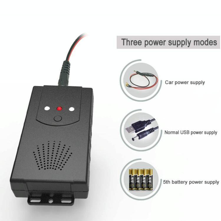 Ultrasonic Car Repeller Car Engine Compartment Electronic Repeller Micro-Light Wave Insect Repell...