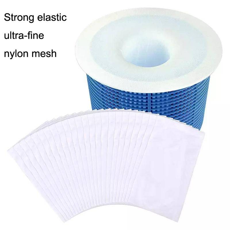 10pcs Swimming Pool Trash Cover Swimming Pool Skimmer Filter Anti-Fouling Cover