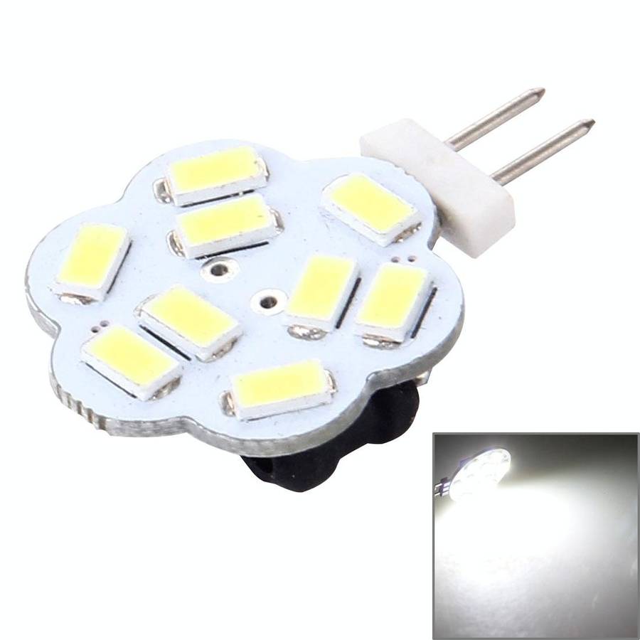 G4 9 LED SMD 5730 Flower Decorative Light for Indoor / Outdoor Decoration, DC/AC 12-24V, Side Pin...