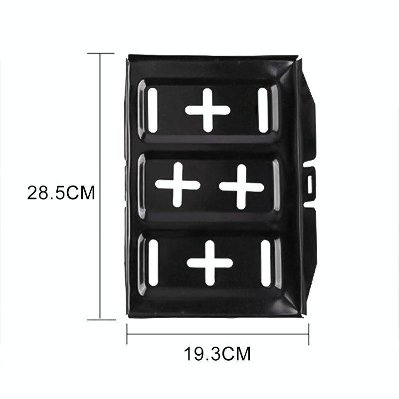 Car Universal Battery Bracket Adjustable Battery Fixed Holder + Base Tray, Size:28.5cm Base + 19c...