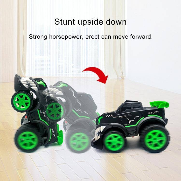 HD885J Devil Tooth Shape 360 Degree Upright Rotation Stunt Remote Control Car Electric Vehicle To...